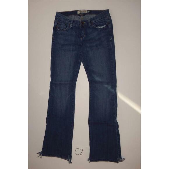 Abercrombie & Fitch Blue Jeans Emma Size 25 Stretch -0114C02 - Picture 1 of 4